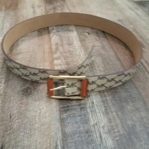 Michael Kors Monogram Belt